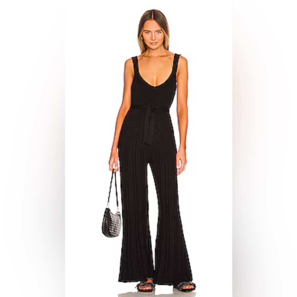 Free People Black Jumpsuit